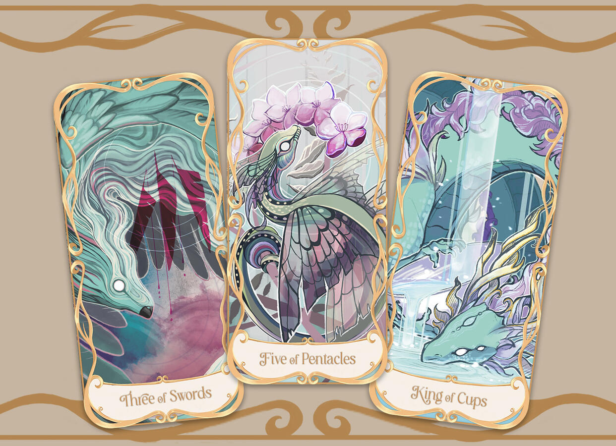 Illustrations for Tarot Projects
