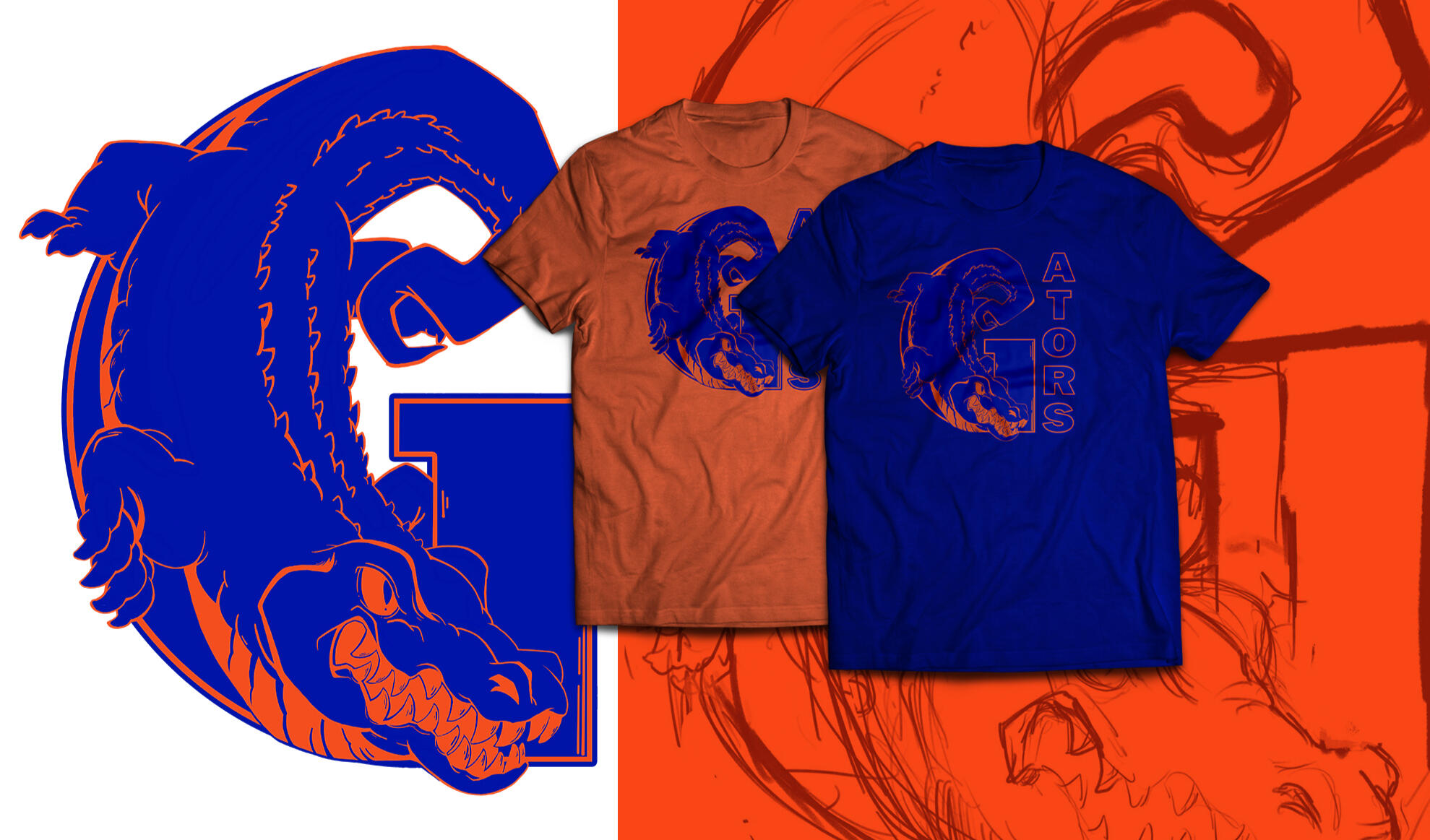 University of Florida Shirt Design